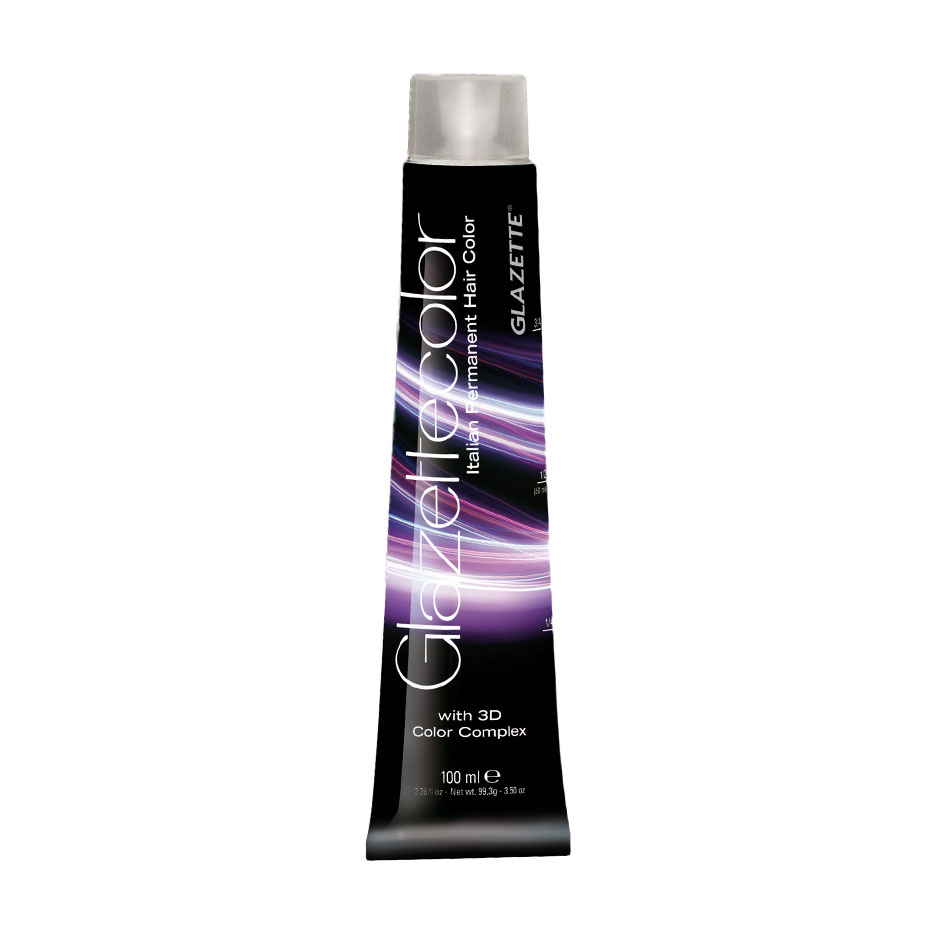 Перманентна фарба-догляд для волосся Itely Hairfashion Glazette Color 5RI Intense Red Light Brown, 100 мл